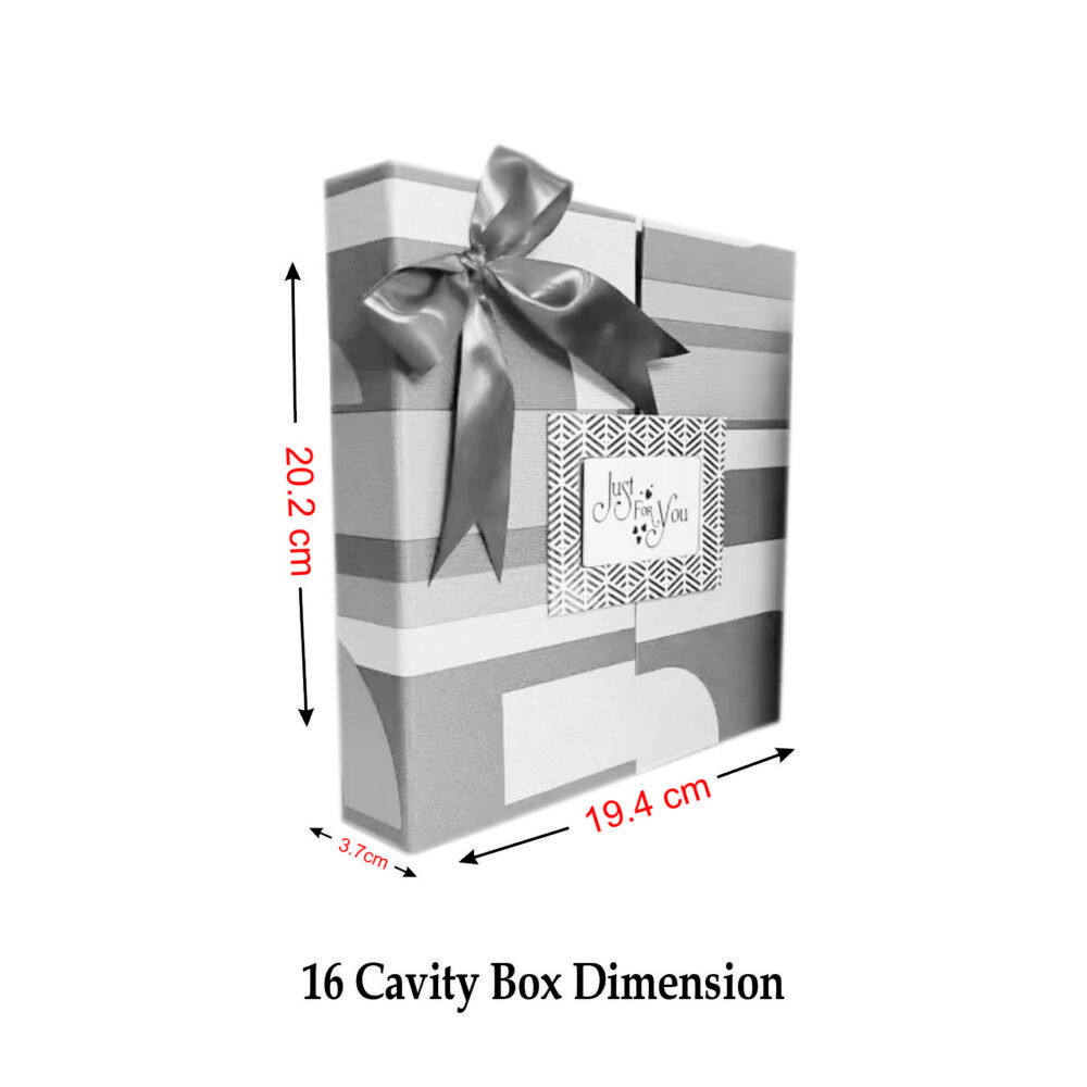 Premium 16 Cativity Foldable Chocolate Box For All Occasion | 4002 - Image 7