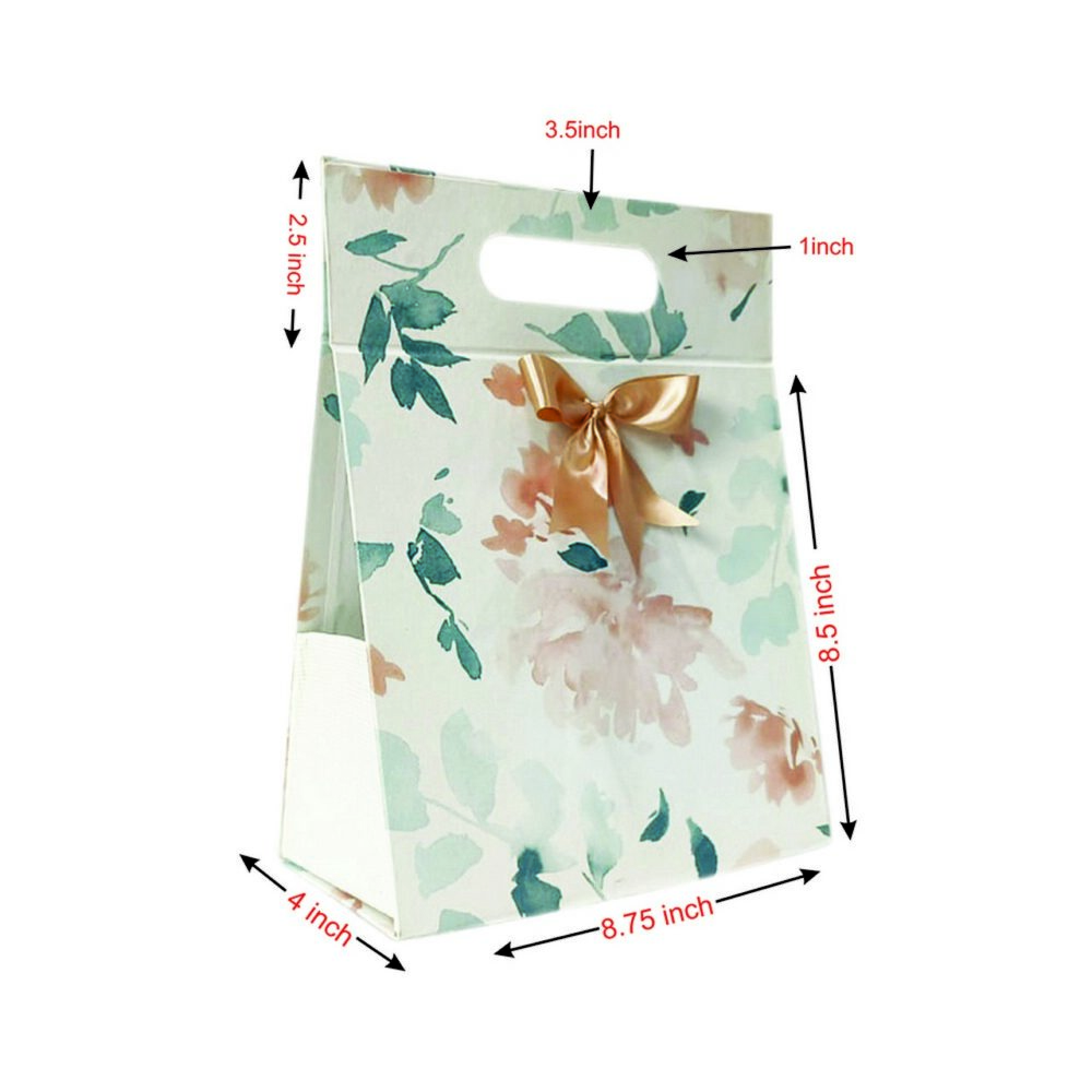Premium Foldable Gift Bag For All Occasion | 8.75x8.5x4 inches / Magnetic 2001 - Image 6