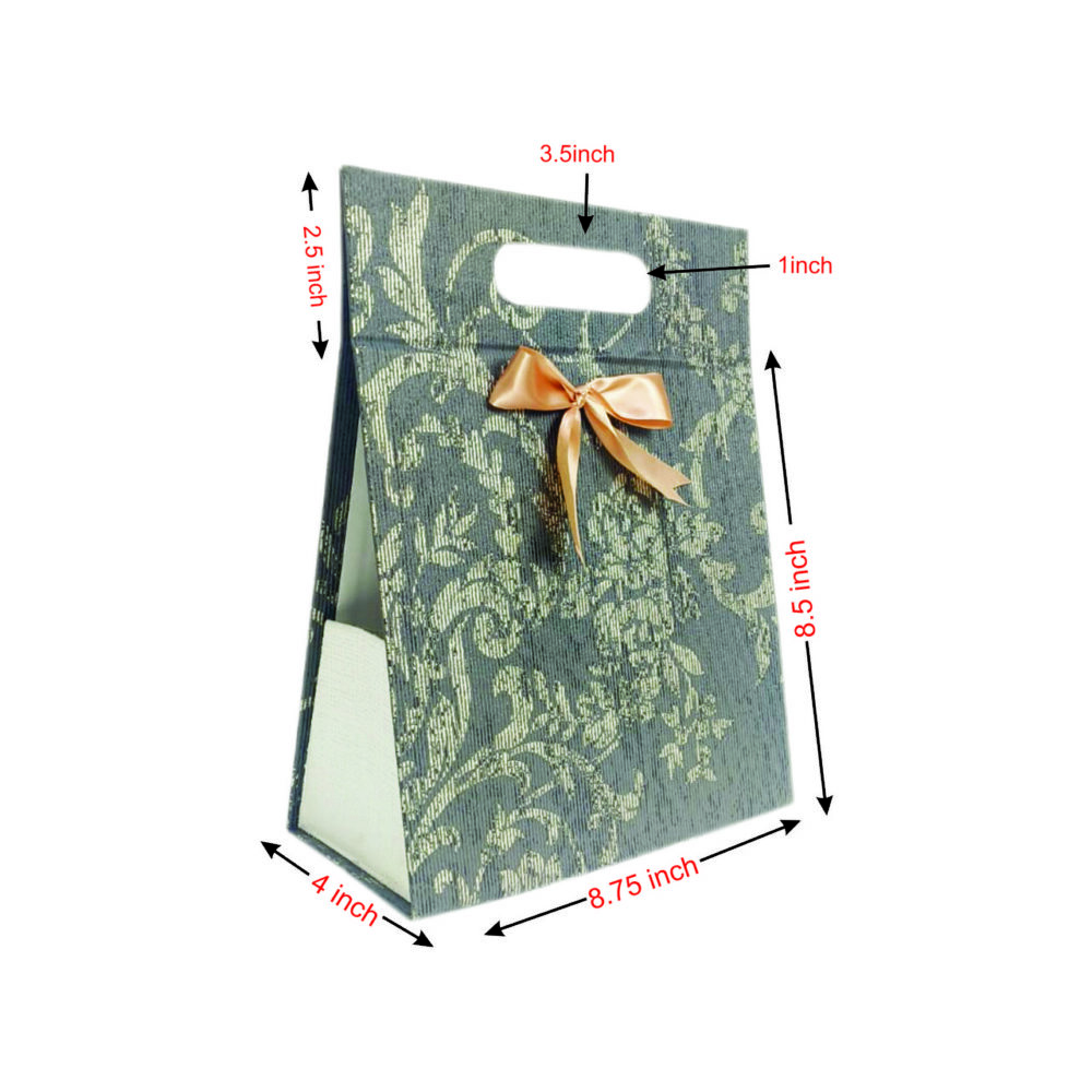Premium Foldable Gift Bag For All Occasion | 8.75x8.5x4 inches / Magnetic 2004 - Image 5