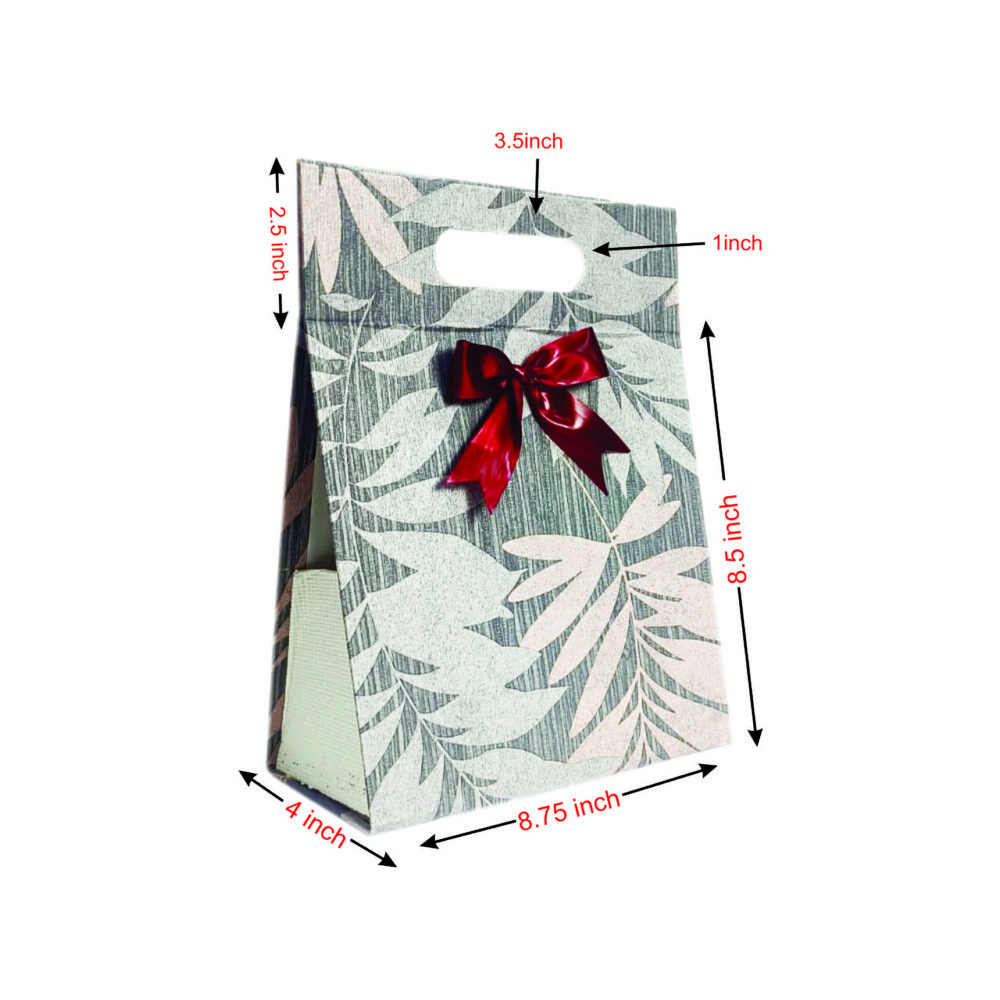 Premium Foldable Gift Bag For All Occasion | 8.75x8.5x4 inches / Magnetic 2005 - Image 5
