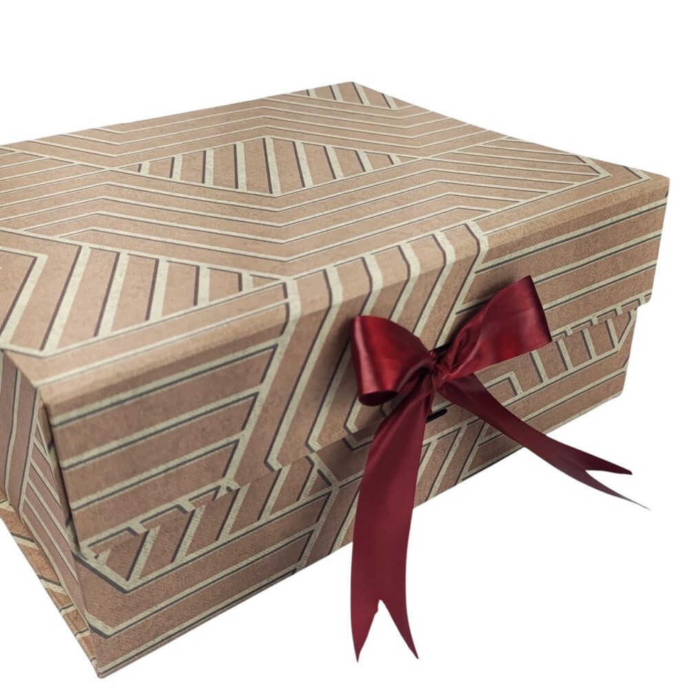 Premium Gift Hamper Box For All Occasion |SIZE 10x12x4 inches/Foldable Magnetic 7006 - Image 2