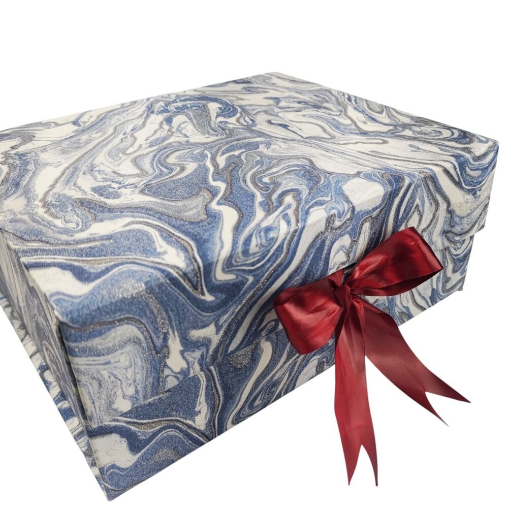 Premium Gift Hamper Box For All Occasion |SIZE 10x12x4 inches/Foldable Magnetic 7008 - Image 2