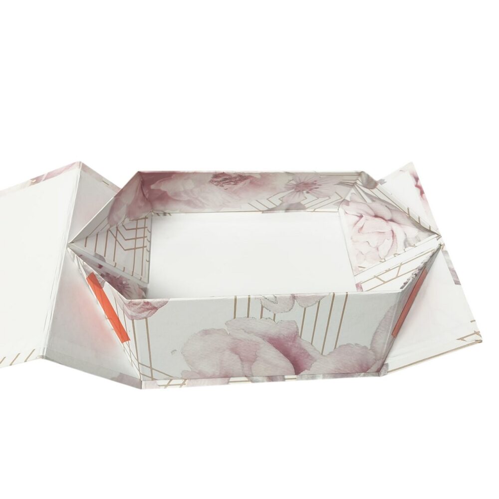 Premium Gift Hamper Box For All Occasion |8x8x4 inches/Foldable Magnetic 1011 - Image 5