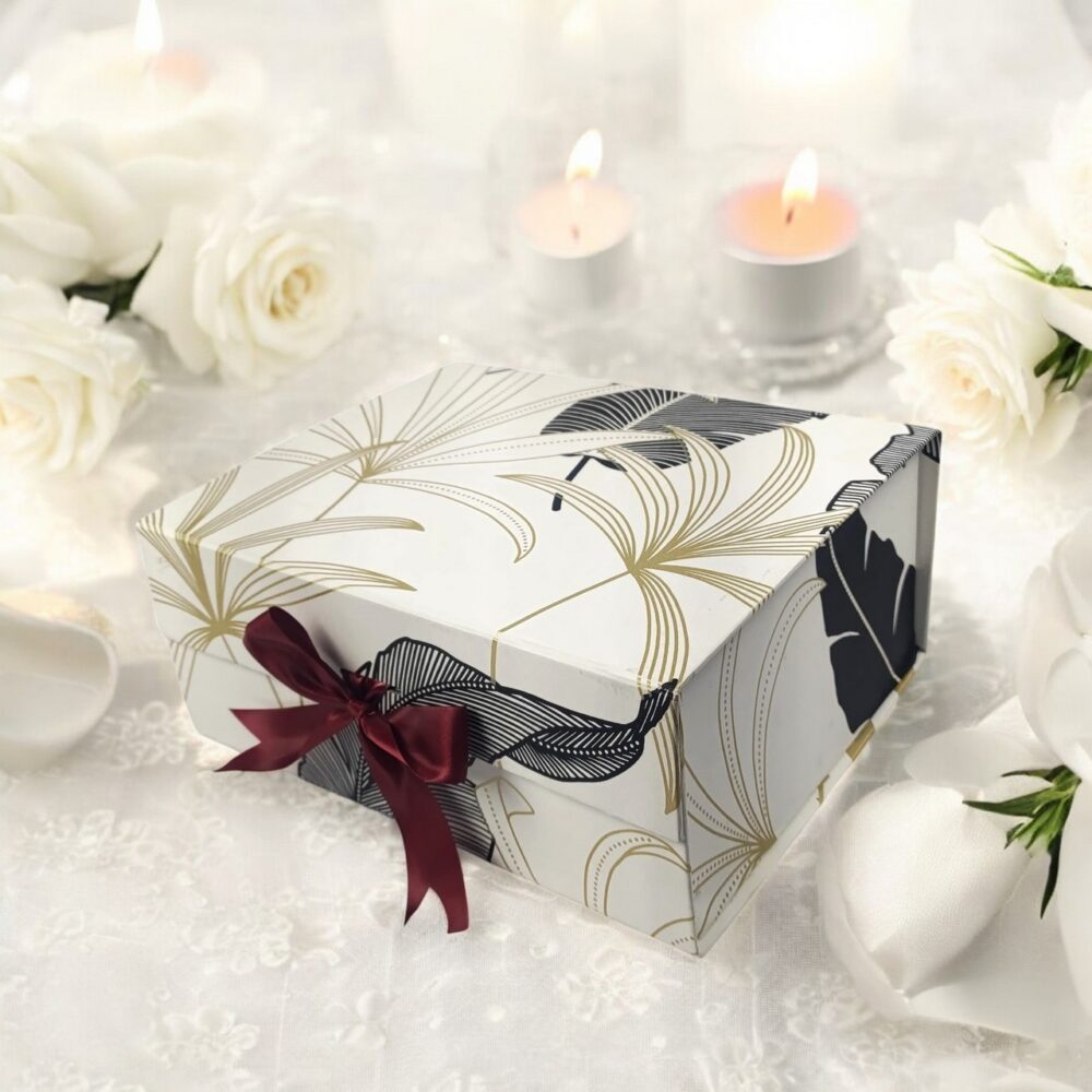 Premium Gift Hamper Box For All Occasion |SIZE 10x8x4 inches/Foldable Magnetic 7004 - Image 6