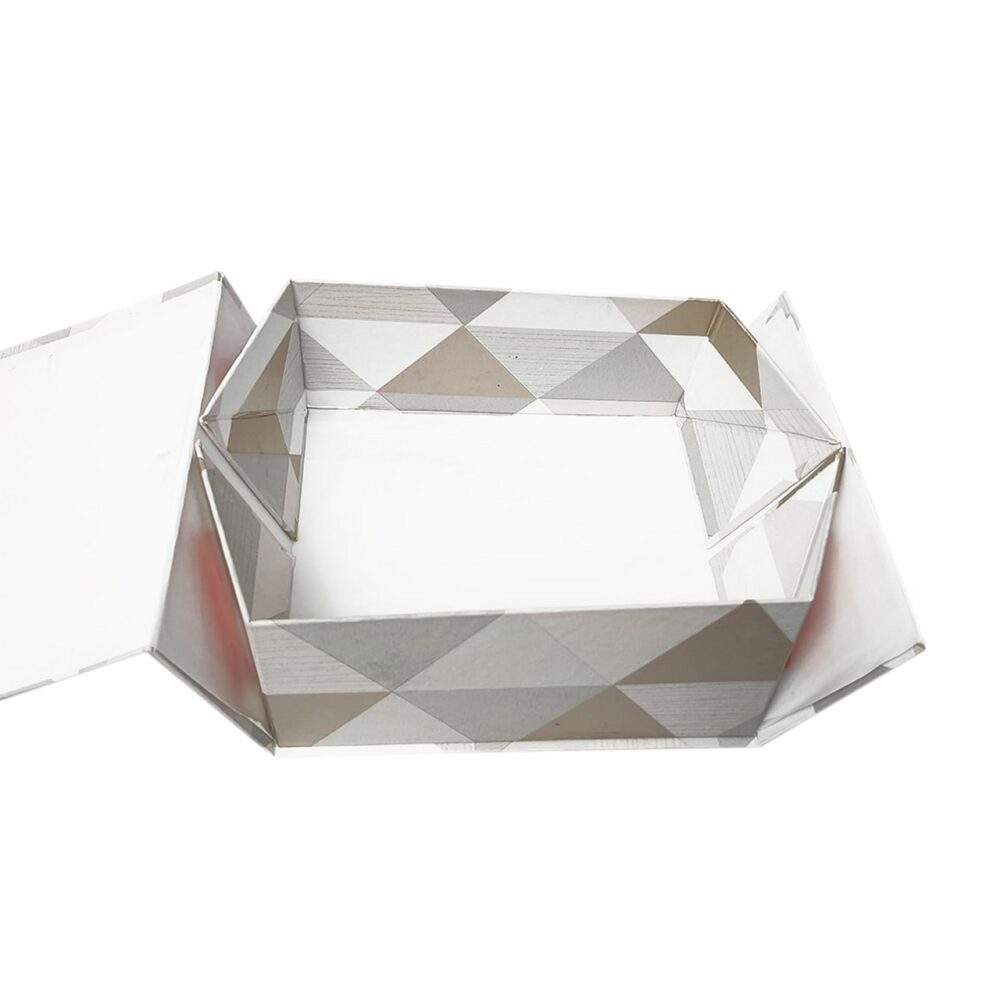 Premium Gift Hamper Box For All Occasion |8x8x4 inches/Foldable Magnetic 1004 - Image 6