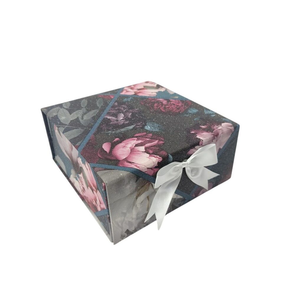 Premium Gift Hamper Box For All Occasion |8x8x4 inches/Foldable Magnetic 1008 - Image 2