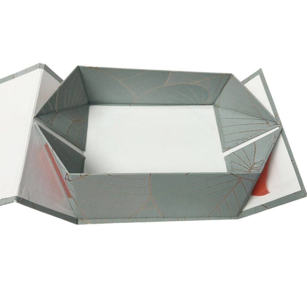Premium Gift Hamper Box For All Occasion |8x8x4 inches/Foldable Magnetic 1009 - Image 4