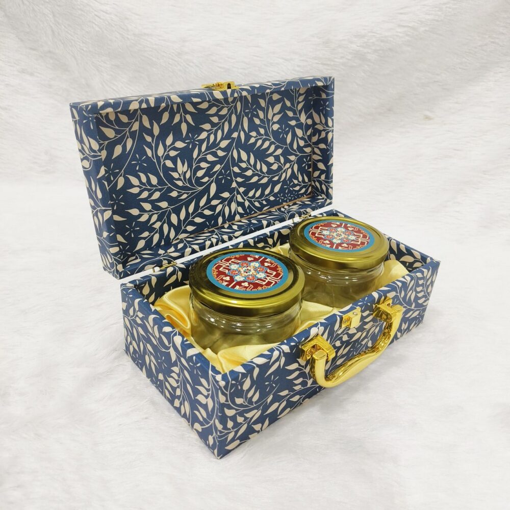Mdf box With 2 salsa jars (9.5x5x3.5 Inches) 1202 - Image 3