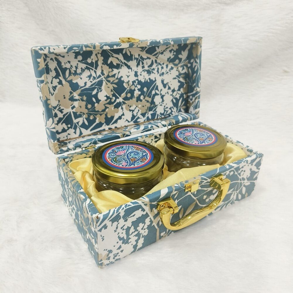 Mdf box With 2 salsa jars (9.5x5x3.5 Inches) 1201 - Image 3
