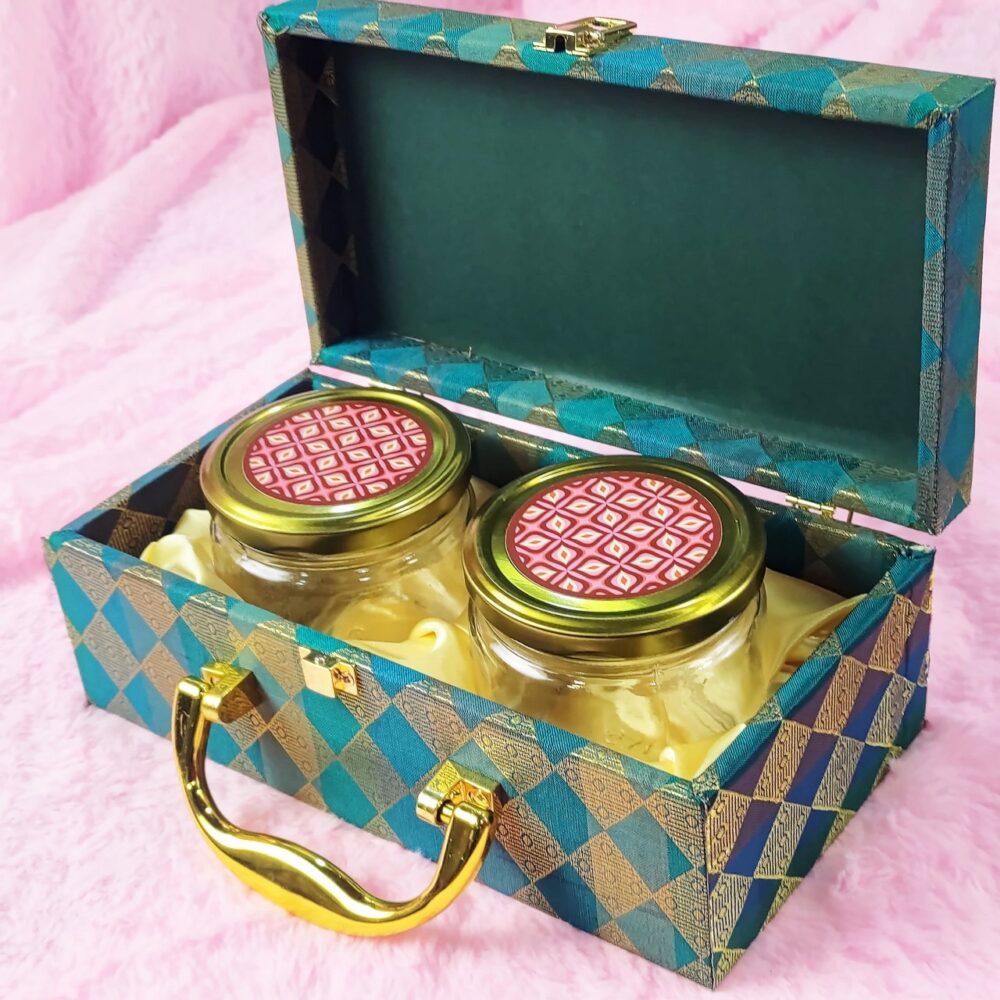 Mdf box With 2 salsa jars (9.5x5x3.5 Inches) 1601 - Image 4